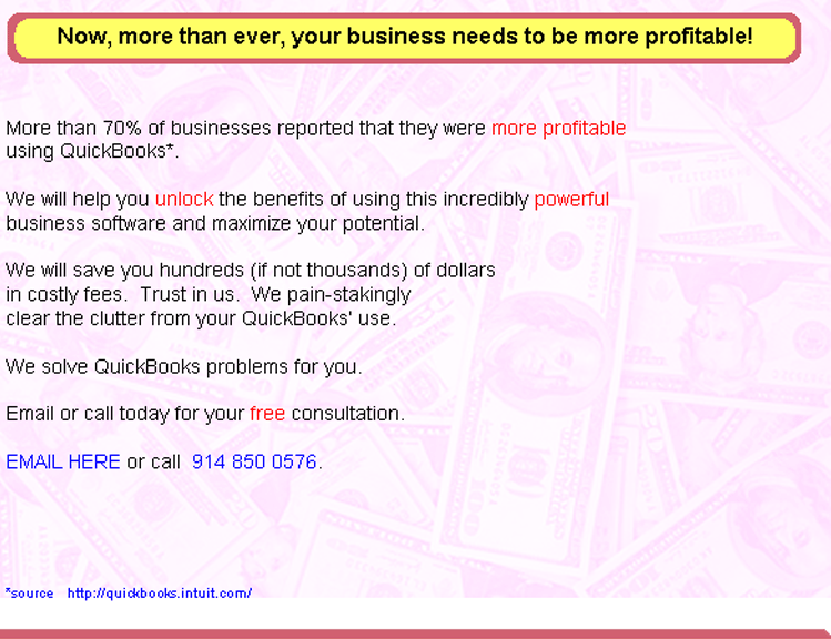 Kat Grodin gets your assests and spreadsheets in order saving money for YOU!